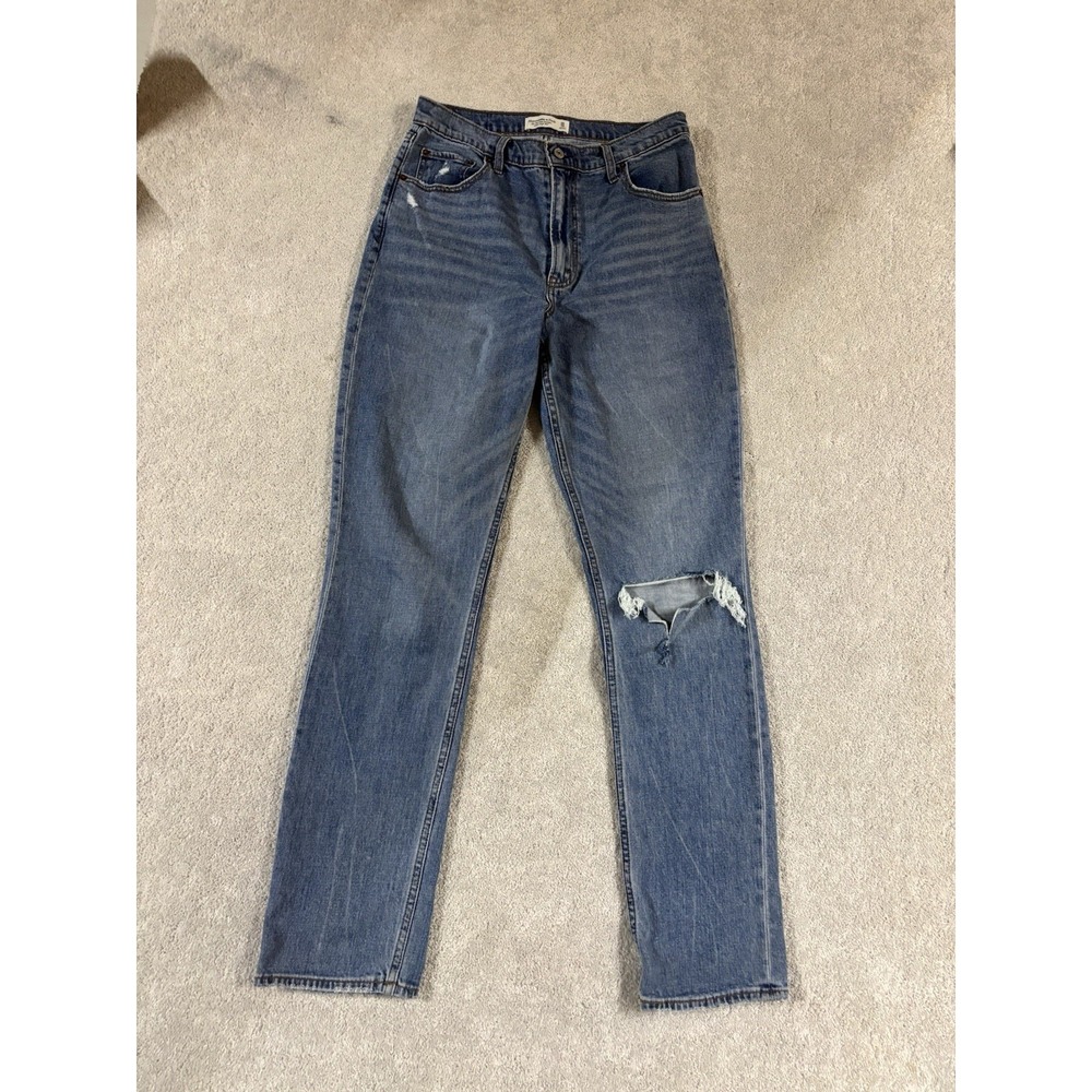 Abercrombie & Fitch Blue High Rise Women Jeans